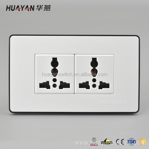 New Coming 3 Pins Universal Wall Electric Socket